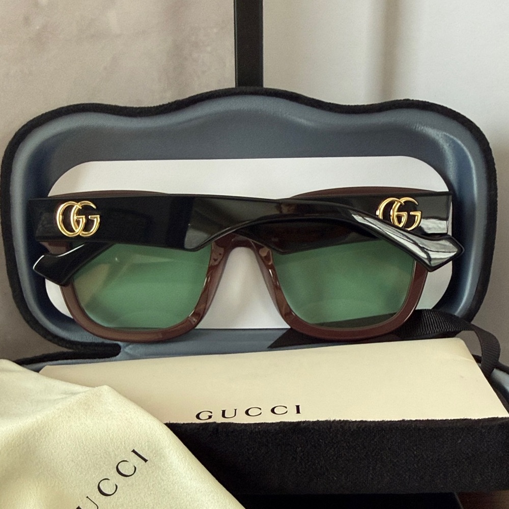 Gucci Women's brown Sunglasses - Picture 3 of 6